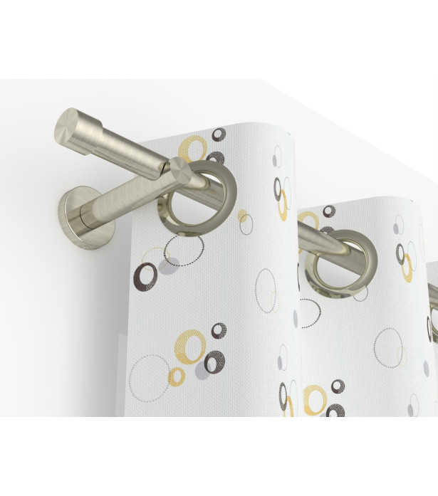 TRINGLE A RIDEAU 1.90M DIAMTRE 20 NICKEL 
