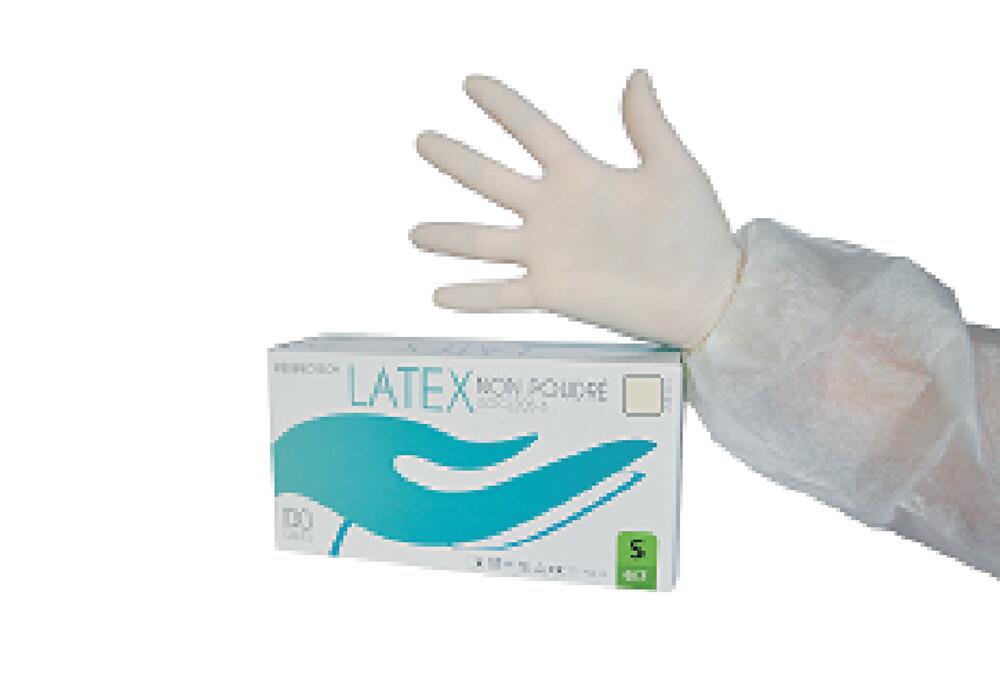 Gant latex non poudré 