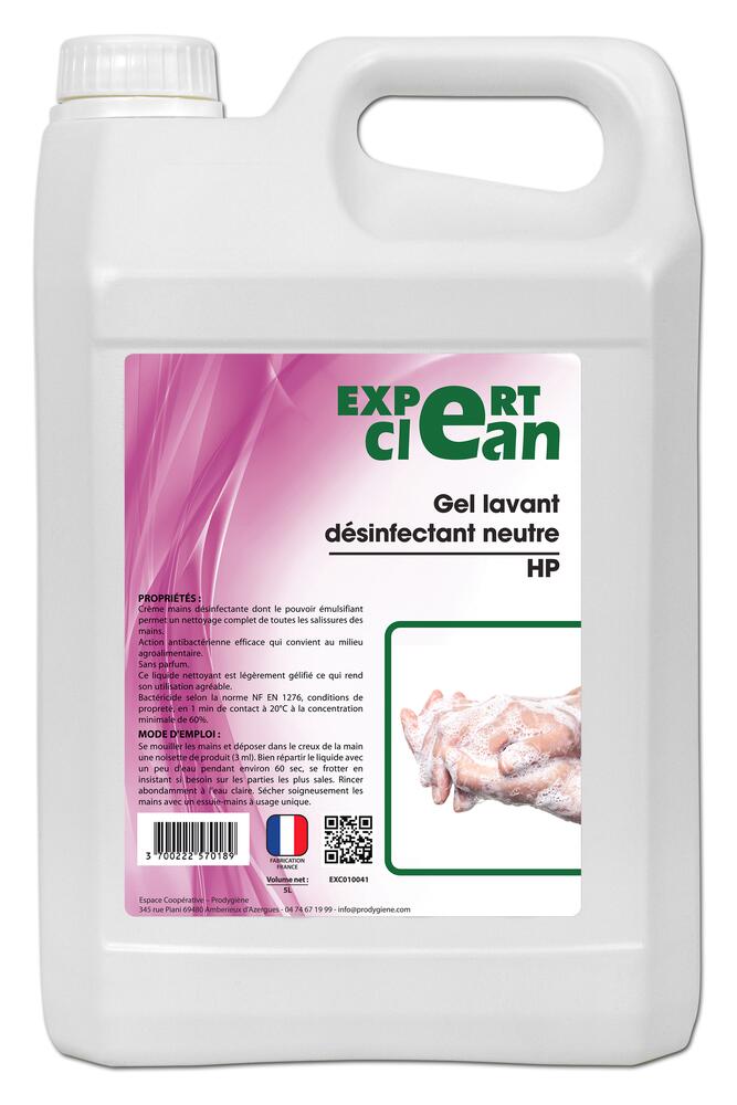 Gel lavant désinfectant neutre 