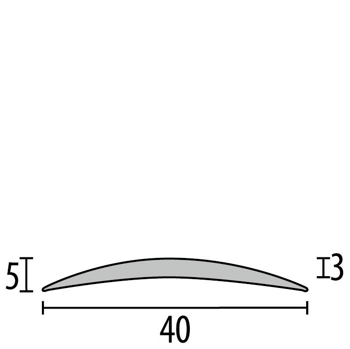 462 - Seuils de raccordement percé 40 mm 