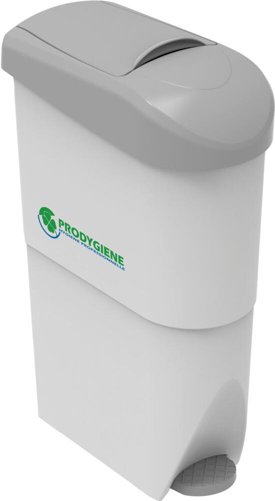 Poubelle à hygiène féminine en plastique 15 l 