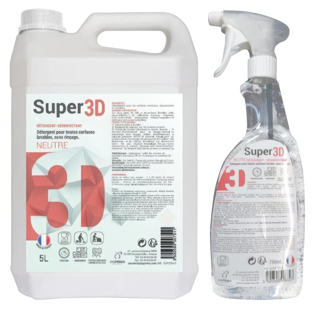 Super 3D Neutre Prêt à l'Emploi 