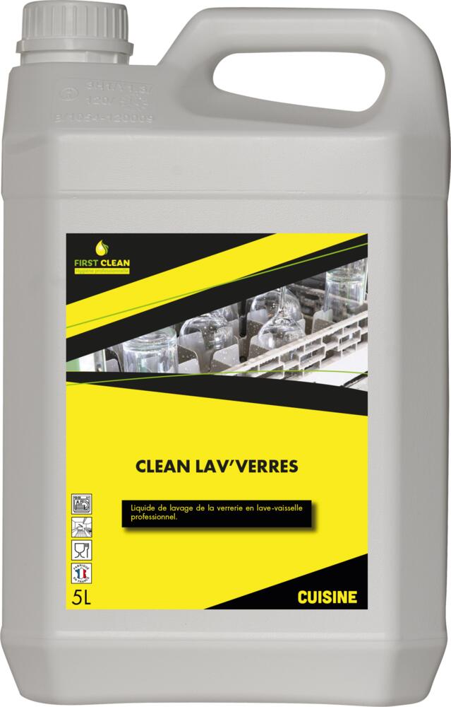 Lave verre toutes eaux 