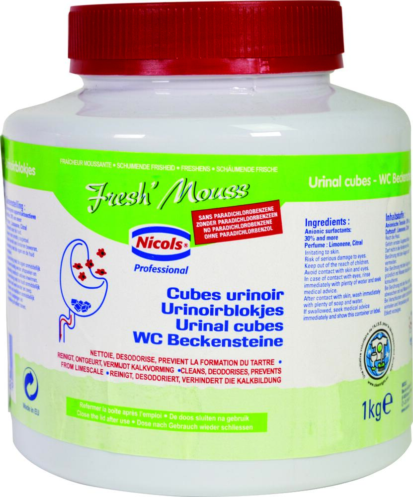 Cube pour urinoir Fresh Mousse 