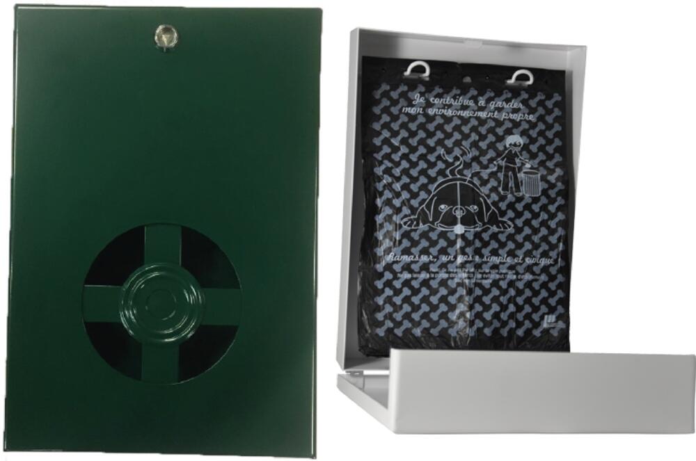 Distributeur de sac canin 