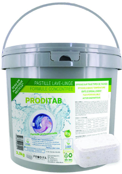 Pastille linge Ecolabel 22G 